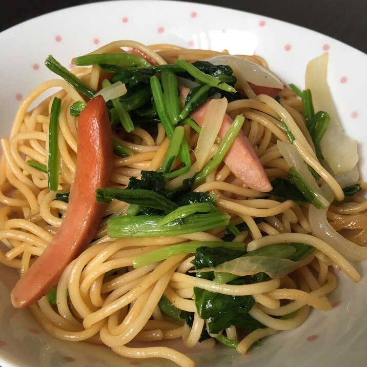 ほうれん草が美味しい★バター醤油パスタ